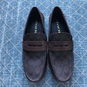 Coach Mott Penny Loafers - Brown Size 10.5